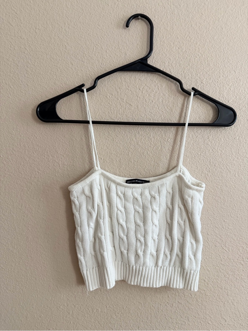Brandy Melville Cambria Knit Crop Top